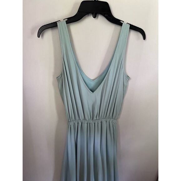 Show me Your Mumu Lined Sliver sage Kendall Maxi Size Small - Picture 4 of 13